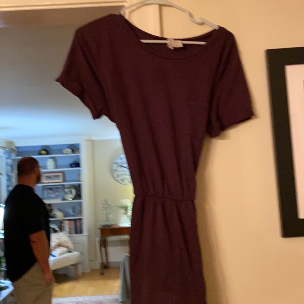Midnight purple Tshirt dress Size L